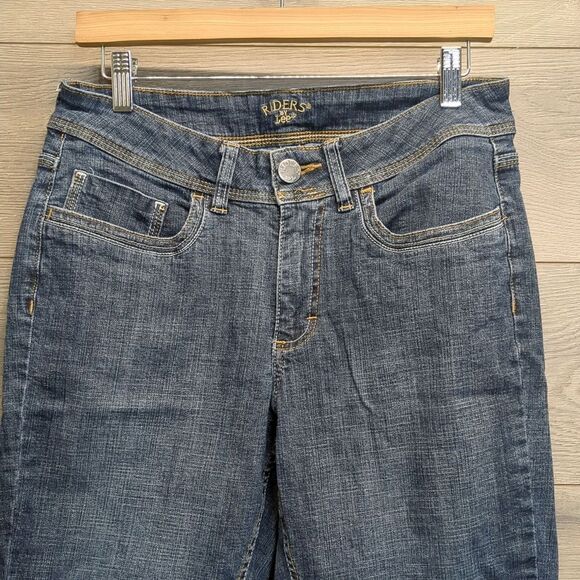 Riders Bootcut Denim Blue Jeans Women's Petite Size 10 - Picture 2 of 9